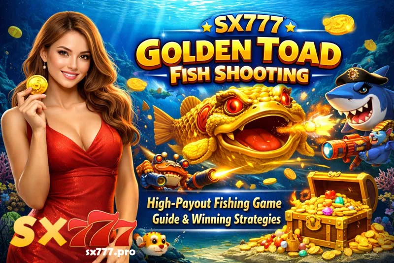 SX777 Golden Toad Fish Shooting