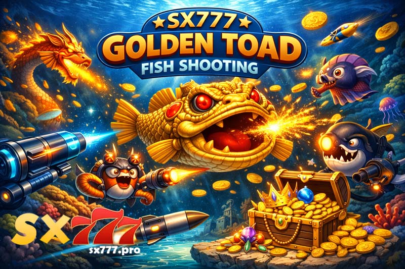 SX777 Golden Toad Fish Shooting